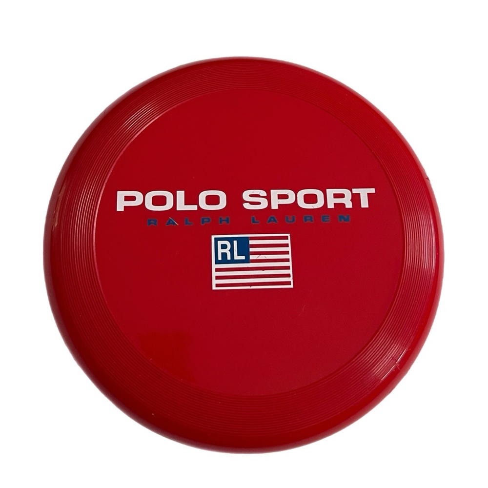Vintage 90’s Polo Sport Ralph Lauren Red Frisbee